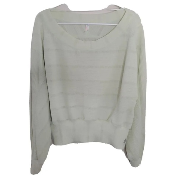 Free People Tops - Free People Movement Sage Green Lightweight Top Medium
